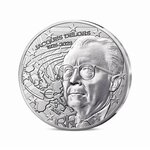 Jacques Delors - Monnaie de 10€ Argent