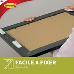 Multipack languettes de fixation pour cadres (8x2 m) et (4x2 s) command