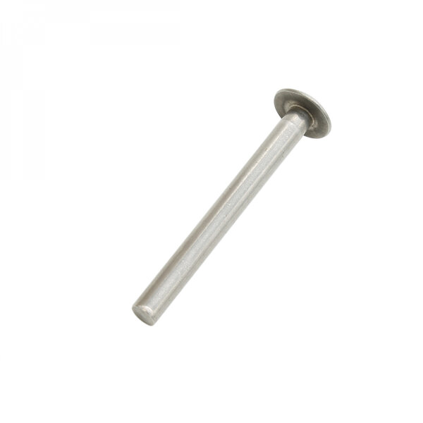 Lot de 10 pitons fixes d'ancrage droit - Diam 8 x 80 mm