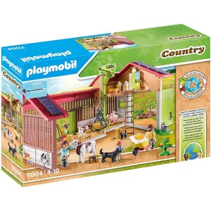 PLAYMOBIL 71304 - Country - Ferme avec panneaux solaires