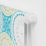 vidaXL Store enrouleur de douche 120x240 cm largeur du tissu 116 cm