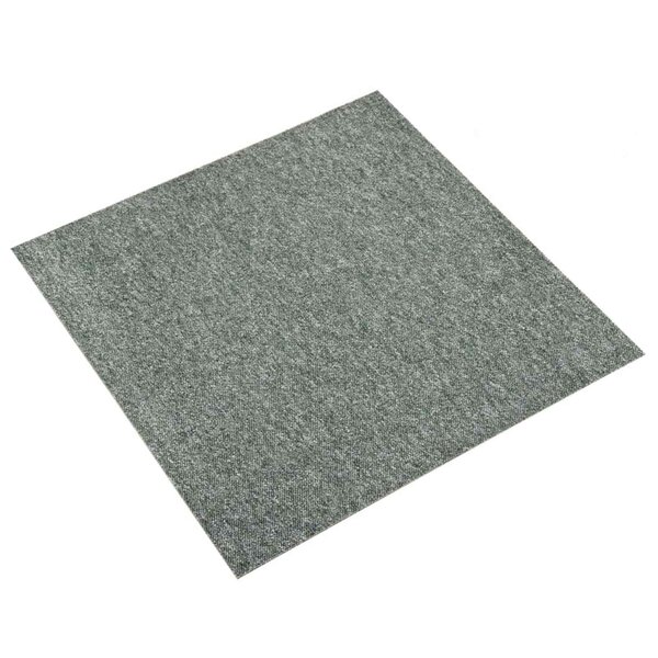 vidaXL Tapis 20 Pièces Vert 50 x 50 cm 100  Polypropylène