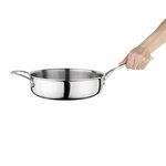 Sauteuse 24 cm triple épaisseur vogue tri wall -  - inox2 4oui x60mm