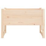 Vidaxl jardinière 78x40x52 cm bois massif de pin