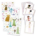 PaperDolls Stickers Robes des 4 saisons