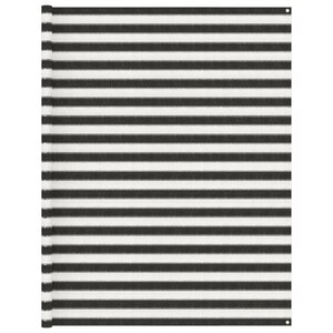 vidaXL Tapis de tente 250x300 cm Anthracite et blanc