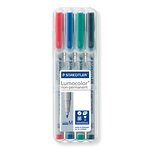 Etui de 4 Marqueurs Lumocolor 315 M Non-Permanent Pointe Moyenne Assortis STAEDTLER