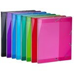 Boite De Classement En Polypropylène Dos 25mm Iderama Pp - A4 - Couleurs Assorties - X 8 - Exacompta