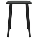 vidaXL Table de jardin anthracite 50x50x71 cm acier