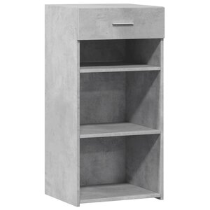 vidaXL Buffet gris béton 45x42 5x93 cm bois d'ingénierie