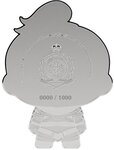 Pièce de monnaie en Argent 2 Dollars g 31.1 (1 oz) Millésime 2025 Avatar The Last Airbender Chibi ZUKO