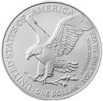 Pièce de monnaie en Argent 1 Dollar g 31.1 (1 oz) Millésime 2026 Famous Ships USS ENTERPRISE
