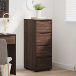 vidaXL Armoire de rangement Chêne brun 40 x 48 x 105 cm