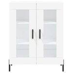 vidaXL Buffet blanc 69 5x34x90 cm bois d'ingénierie