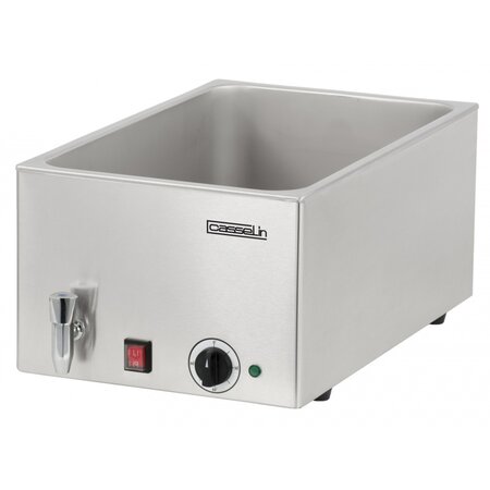 Bain-marie avec robinet de vidange gn 1/1 cbmv1b