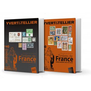 TOME 1 - 2025 (Catalogue des Timbres de France  - 2 volumes : Période Classique et Moderne)