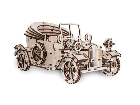 Maquette 3D en Bois Puzzle Voiture Rétro