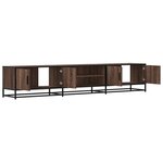 vidaXL Meuble TV chêne marron 210x35x41 cm bois d'ingénierie