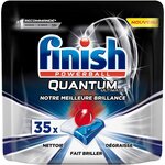 Pastilles Lave-Vaisselle Powerball Quantum Ultimate - 35 Tablettes FINISH