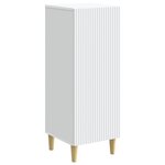 vidaXL Buffet Blanc 33 x 34 5 x 90 cm Bois d'ingénierie
