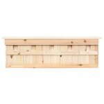 vidaXL Maison pour moineau avec 5 chambres 68x15x21 cm Bois de sapin