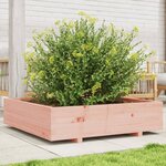 vidaXL Jardinière 100x100x26 5 cm bois massif de douglas