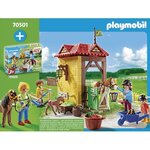 Playmobil - 70501 - starter pack box et poneys