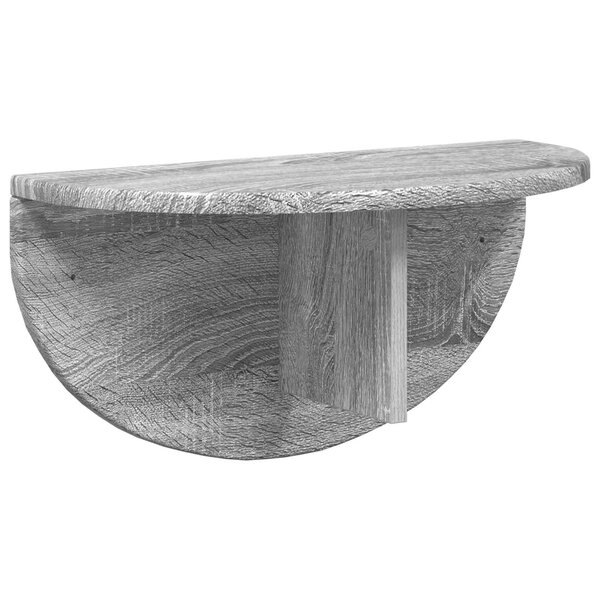 vidaXL Étagère Murale Gris Sonoma 48 x 24 x 24 cm Bois d'ingénierie