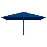 vidaXL Parasol de jardin Azur 248.5 x 247.5 x 160 cm tissu