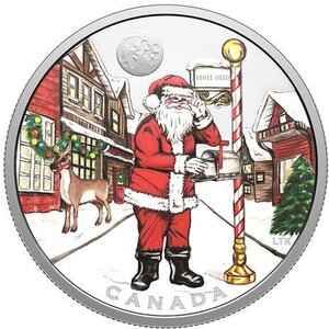 Pièce de monnaie en Argent 20 Dollars g 31.39 Millésime 2025 DEAR SANTA