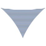 vidaXL Voile d'ombre Bleu et Blanc 5 x 5 x 6 m 100   polyester Oxford