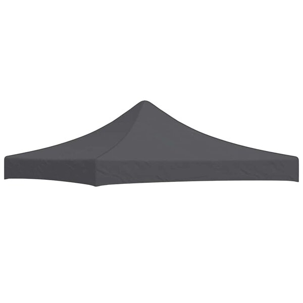 vidaXL Toit de tente de réception 3 x 3 m Anthracite