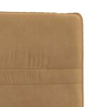 vidaXL Chaises à manger lot de 6 marron velours