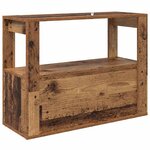 vidaXL Buffet Bois ancien 80 x 30 x 60 cm Bois d'ingénierie
