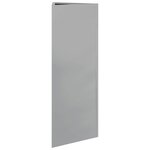 vidaXL Jardinières 2 Pièces triangulaire 30x26x75 cm acier galvanisé