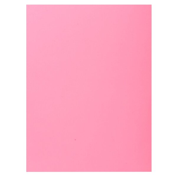 Paquet 100 Chemises 1 Rabat Super 160 - 24x32cm - Rose - X 5 - Exacompta