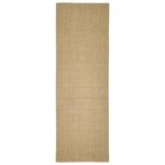vidaXL Tapis en sisal pour griffoir 66x200 cm