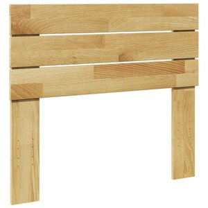 vidaXL Tête de lit 90 cm bois massif de chêne
