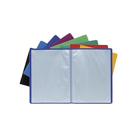 Protège document prolypropylene souple grainees opaque 160 vues coloris Aléatoire EXACOMPTA