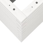 vidaXL Jardinière blanc 70x40x68 5 cm bois de pin massif