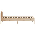 vidaXL Cadre de lit sans matelas 90x200 cm bois de pin massif
