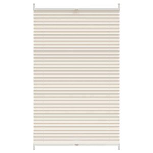vidaXL Store plissé 80x125 cm Crème