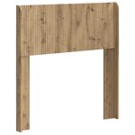 vidaXL Tête de lit Chêne artisanal PB