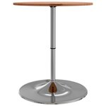 vidaXL Table de bar Ø60x89 5 cm bois massif de hêtre
