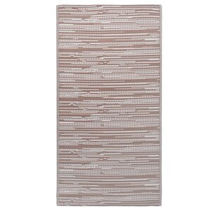 vidaXL Tapis d'extérieur Marron 80x150 cm PP