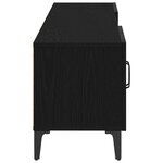 vidaXL Meuble TV Chêne noir 180 x 31 5 x 40 cm Bois d'ingénierie