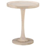 vidaXL Table d'appoint Ø60x75 cm Bois de manguier massif