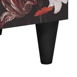 vidaXL Table de chevet avec tiroir 2 Pièces Marron 40 x 33 5 x 46 cm