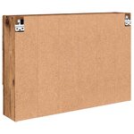 vidaXL Armoire Miroir de Salle de Bain Bois ancien 80 x 17 x 55 cm