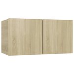 vidaXL Ensemble de meuble TV 8 Pièces Chêne sonoma Bois d'ingénierie